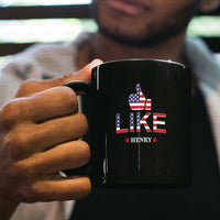 Thumbnail for Personalized Dog Gift Idea - America Thumb Up For Dog Lovers - Black Mug