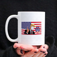Thumbnail for Personalized Dog Gift Idea - Vote Trump 2020 For Dog Lovers - White Mug