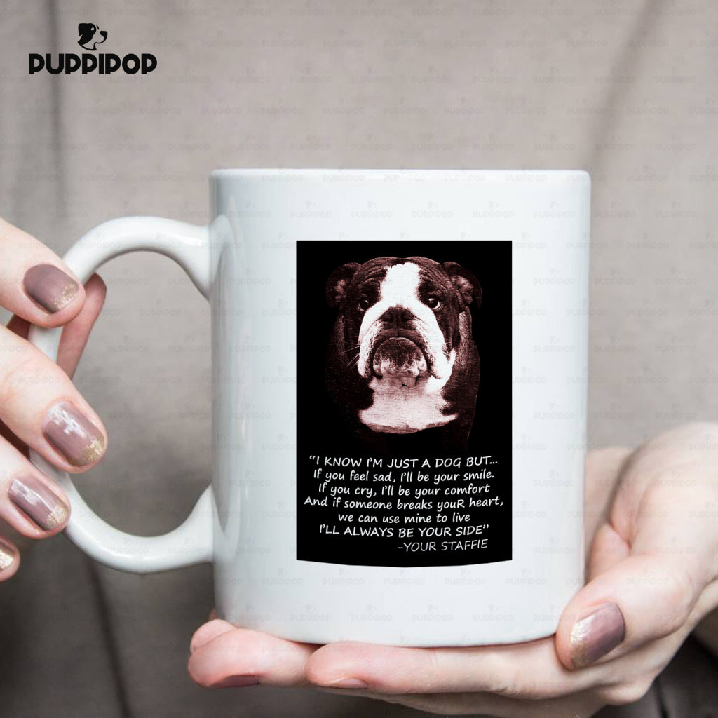 Personalized Dog Gift Idea - I'll Always Be Your Side 1 For Dog Lovers - White Mug