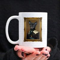 Thumbnail for Personalized Dog Gift Idea - Royal Dog's Portrait 4 For Dog Lovers - White Mug