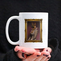 Thumbnail for Personalized Dog Gift Idea - Royal Dog's Portrait 24 For Dog Lovers - White Mug