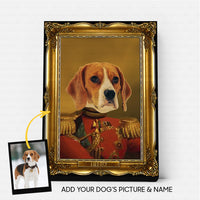 Thumbnail for Personalized Dog Gift Idea - Royal Dog's Portrait 21 For Dog Lovers - Matte Canvas