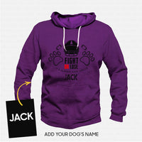 Thumbnail for Custom Dog Gift Idea - Fight Or Lose - Its Always Your Choice For Dog Lover - Standard  Hoodie