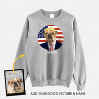 Thumbnail for Personalized Dog Gift Idea - Dog President For Dog Lovers - Standard Crew Neck Sweatshirt