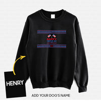 Thumbnail for Personalized Dog Gift Idea - Happy 4th Of July For Dog Lovers - Standard Crew Neck Sweatshirt