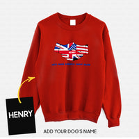 Thumbnail for Personalized Dog Gift Idea - Shake Hand And Make America Great Again For Dog Lovers - Standard Crew Neck Sweatshirt