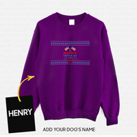 Thumbnail for Personalized Dog Gift Idea - Happy 4th Of July For Dog Lovers - Standard Crew Neck Sweatshirt