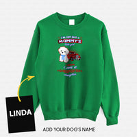 Thumbnail for Personalized Dog Gift Idea - I'm Not Just A Mom, I Am Also A Firefighter For Dog Lover - Standard Crew Neck Sweatshirt