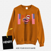 Thumbnail for Personalized Dog Gift Idea - America Let's Say Yes For Dog Lovers - Standard Crew Neck Sweatshirt