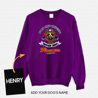 Thumbnail for Personalized Dog Gift Idea - Superhero Fire And Rescue For Dog Lovers - Standard Crew Neck Sweatshirt