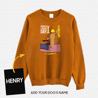 Thumbnail for Personalized Dog Gift Idea - Happy Labor Day 2020 For Dog Lovers - Standard Crew Neck Sweatshirt
