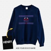 Thumbnail for Personalized Dog Gift Idea - Happy 4th Of July For Dog Lovers - Standard Crew Neck Sweatshirt