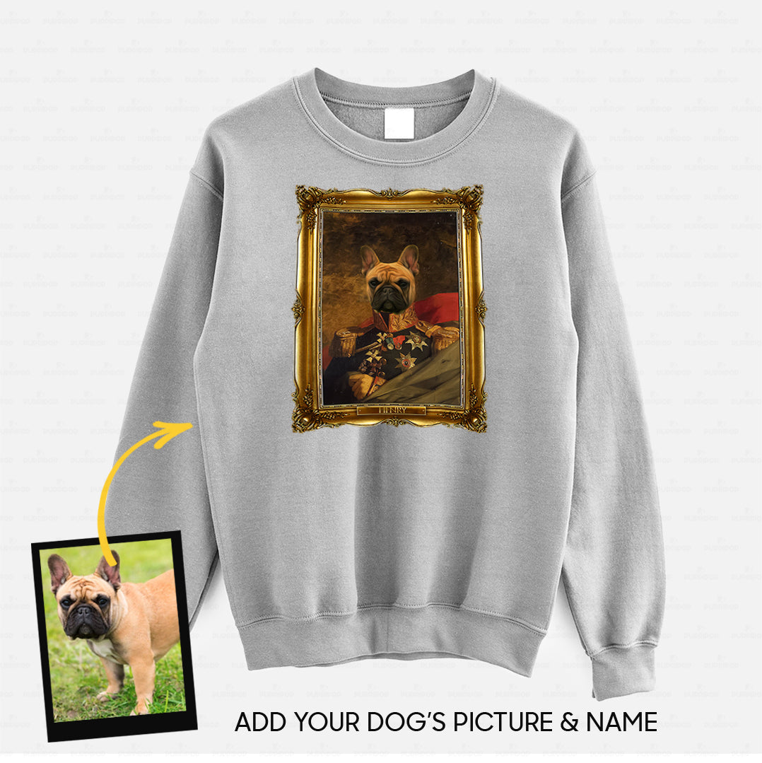 Personalized Dog Gift Idea - Royal Dog's Portrait 42 For Dog Lovers - Standard Crew Neck Sweatshirt