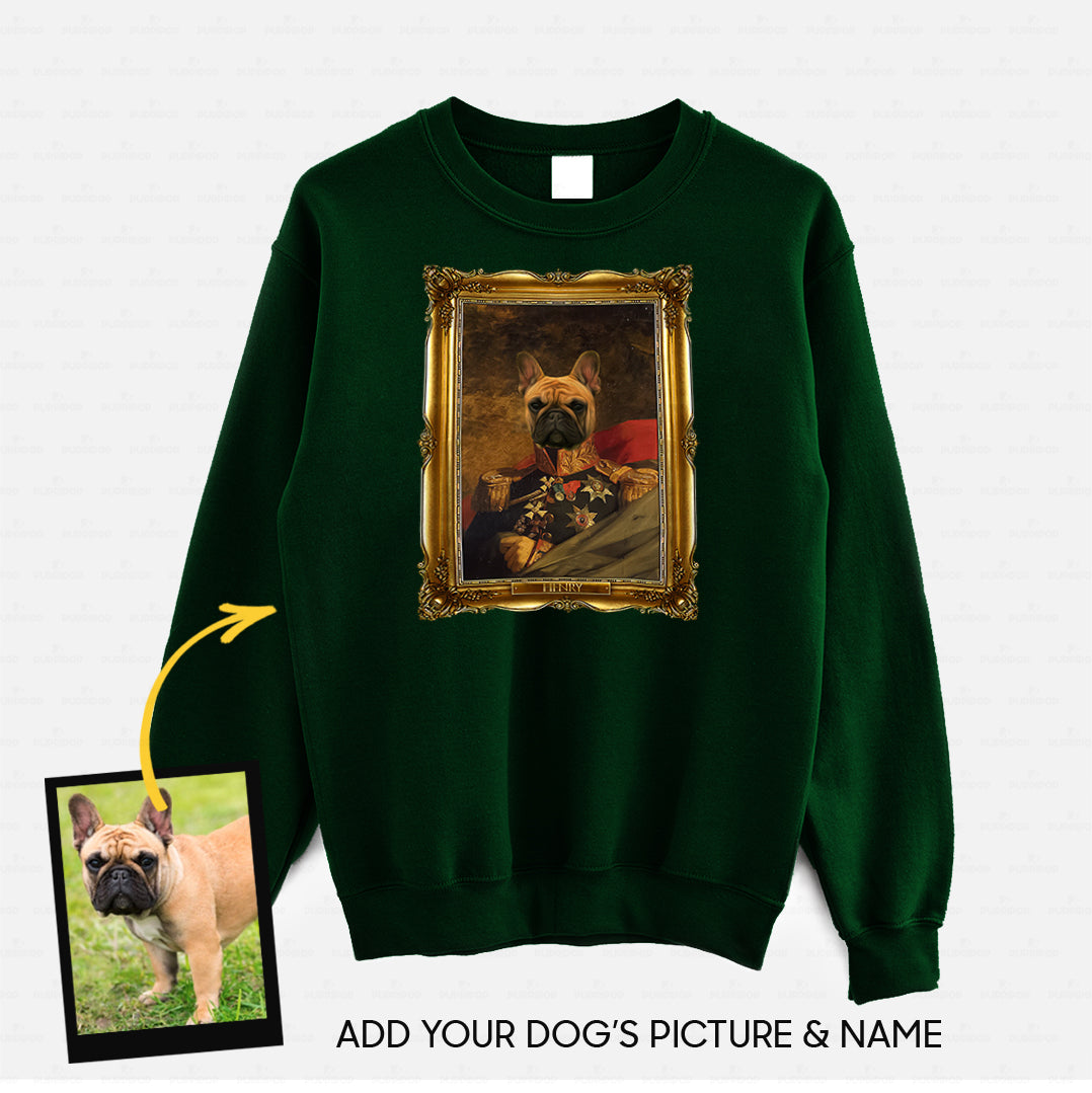 Personalized Dog Gift Idea - Royal Dog's Portrait 42 For Dog Lovers - Standard Crew Neck Sweatshirt