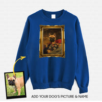 Thumbnail for Personalized Dog Gift Idea - Royal Dog's Portrait 42 For Dog Lovers - Standard Crew Neck Sweatshirt