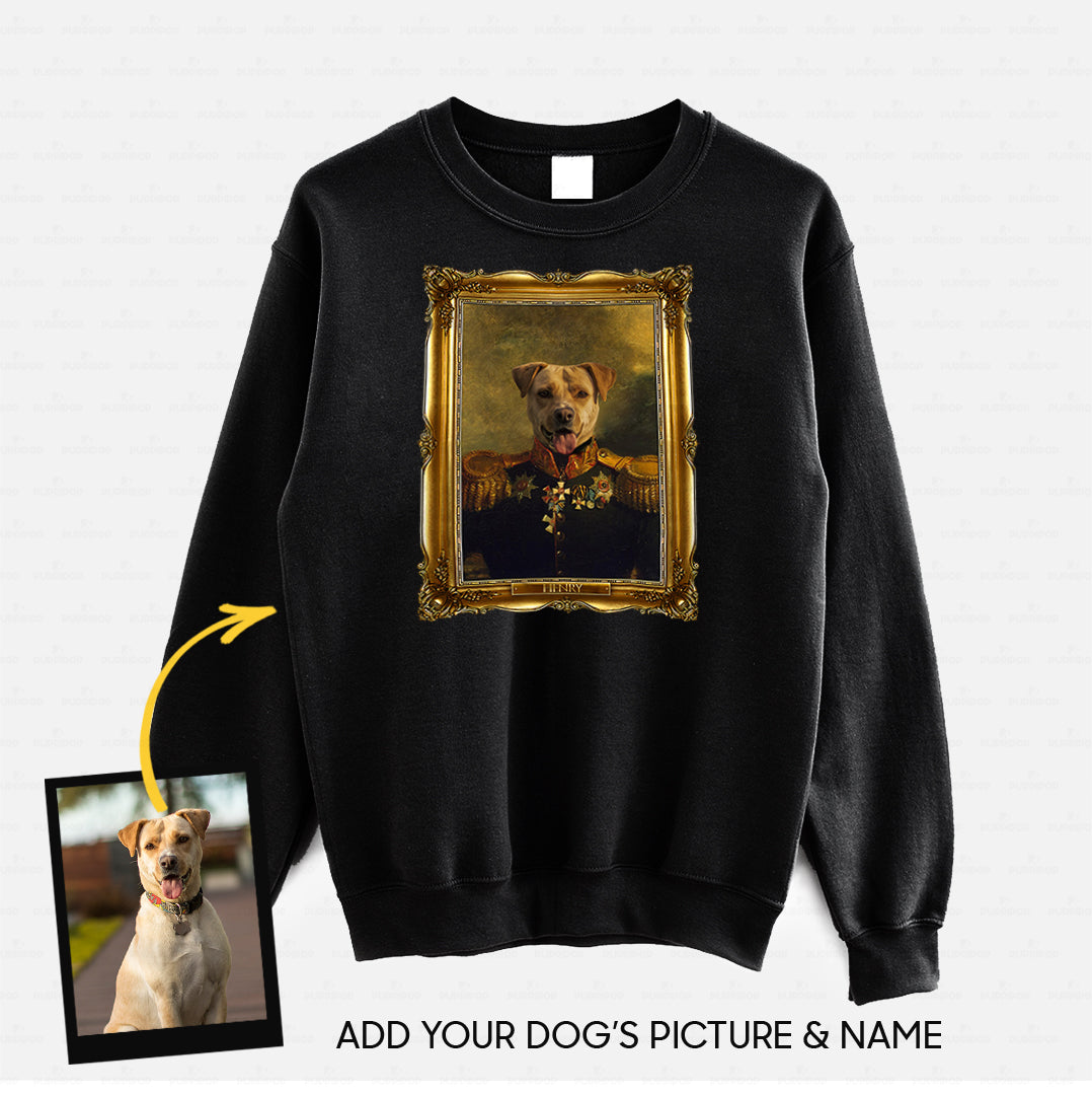 Personalized Dog Gift Idea - Royal Dog's Portrait 43 For Dog Lovers - Standard Crew Neck Sweatshirt