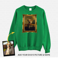 Thumbnail for Personalized Dog Gift Idea - Royal Dog's Portrait 43 For Dog Lovers - Standard Crew Neck Sweatshirt