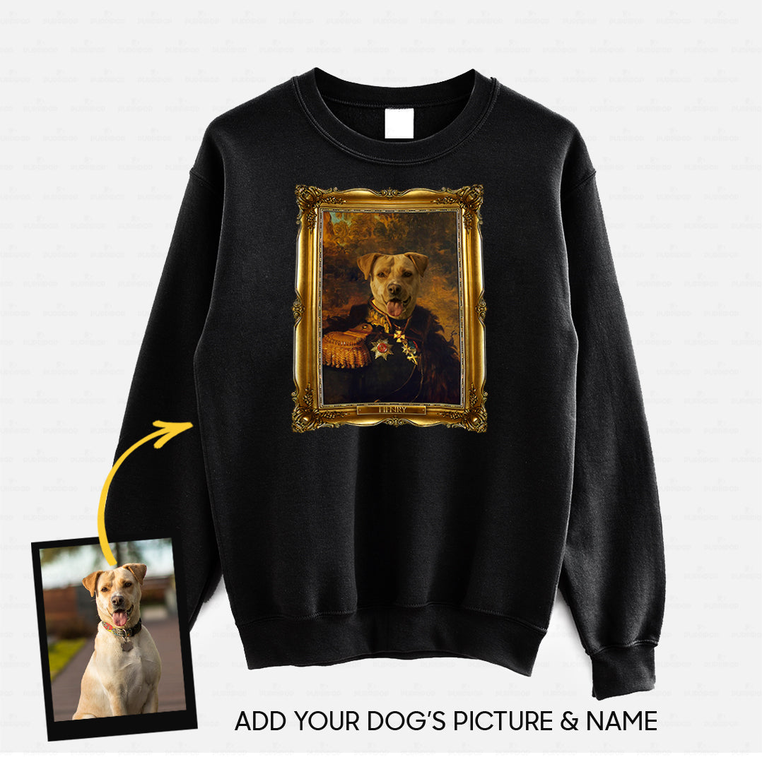 Personalized Dog Gift Idea - Royal Dog's Portrait 45 For Dog Lovers - Standard Crew Neck Sweatshirt
