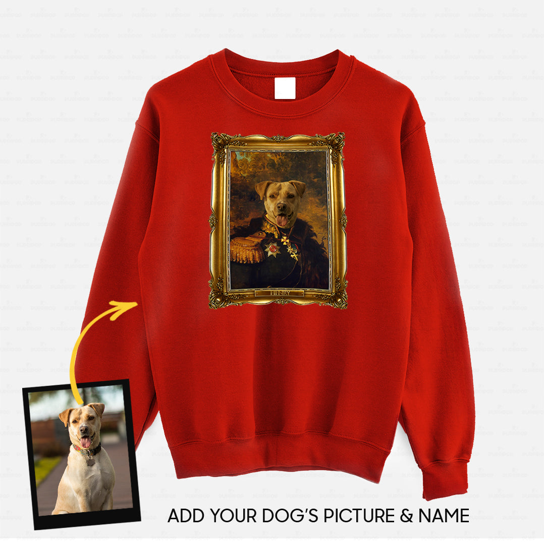 Personalized Dog Gift Idea - Royal Dog's Portrait 45 For Dog Lovers - Standard Crew Neck Sweatshirt