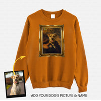 Thumbnail for Personalized Dog Gift Idea - Royal Dog's Portrait 45 For Dog Lovers - Standard Crew Neck Sweatshirt