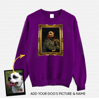 Thumbnail for Personalized Dog Gift Idea - Royal Dog's Portrait 46 For Dog Lovers - Standard Crew Neck Sweatshirt