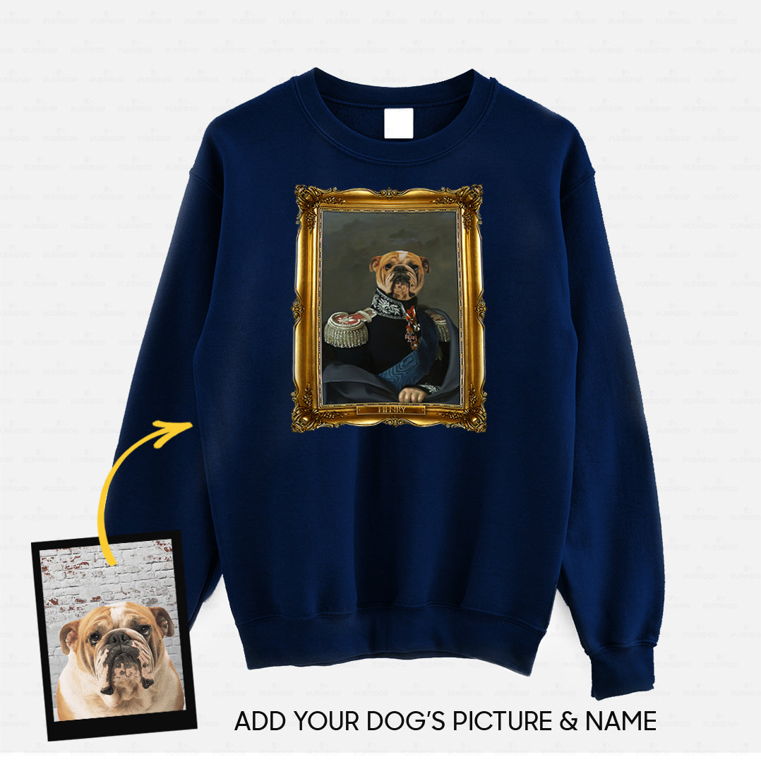Personalized Dog Gift Idea - Royal Dog's Portrait 48 For Dog Lovers - Standard Crew Neck Sweatshirt