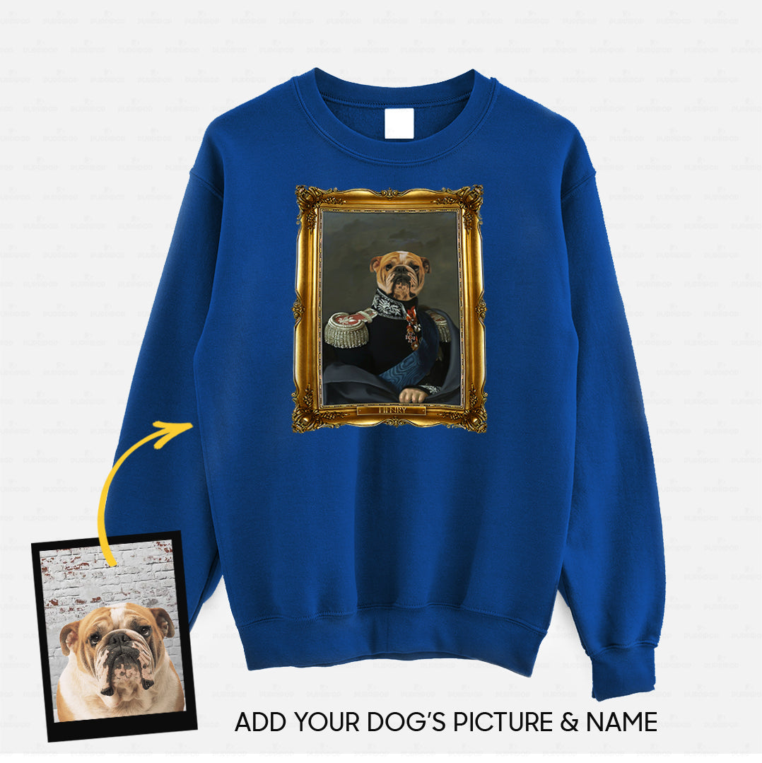 Personalized Dog Gift Idea - Royal Dog's Portrait 48 For Dog Lovers - Standard Crew Neck Sweatshirt
