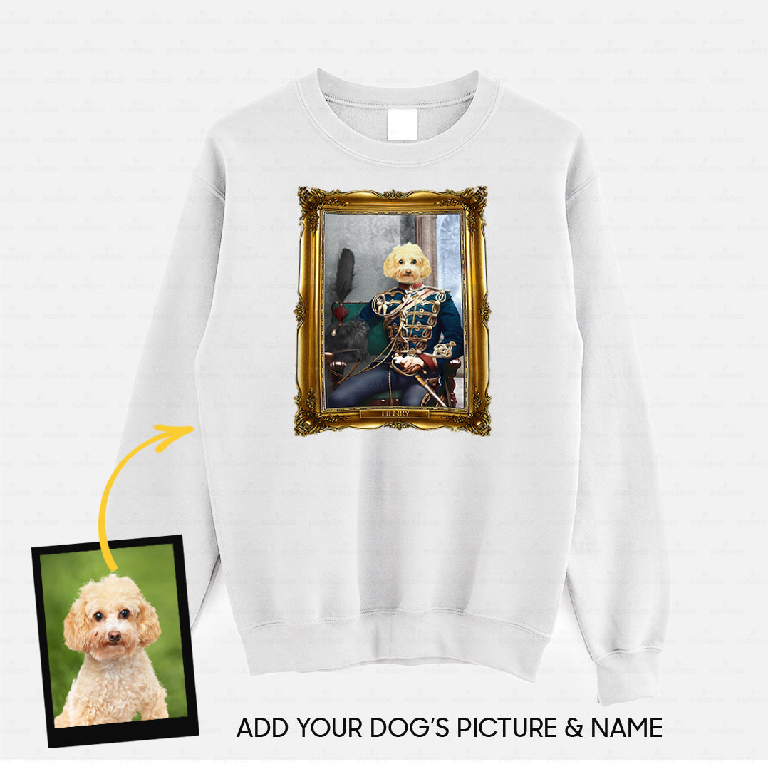 Personalized Dog Gift Idea - Royal Dog's Portrait 49 For Dog Lovers - Standard Crew Neck Sweatshirt