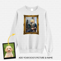 Thumbnail for Personalized Dog Gift Idea - Royal Dog's Portrait 49 For Dog Lovers - Standard Crew Neck Sweatshirt