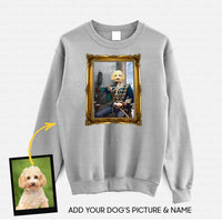 Thumbnail for Personalized Dog Gift Idea - Royal Dog's Portrait 49 For Dog Lovers - Standard Crew Neck Sweatshirt
