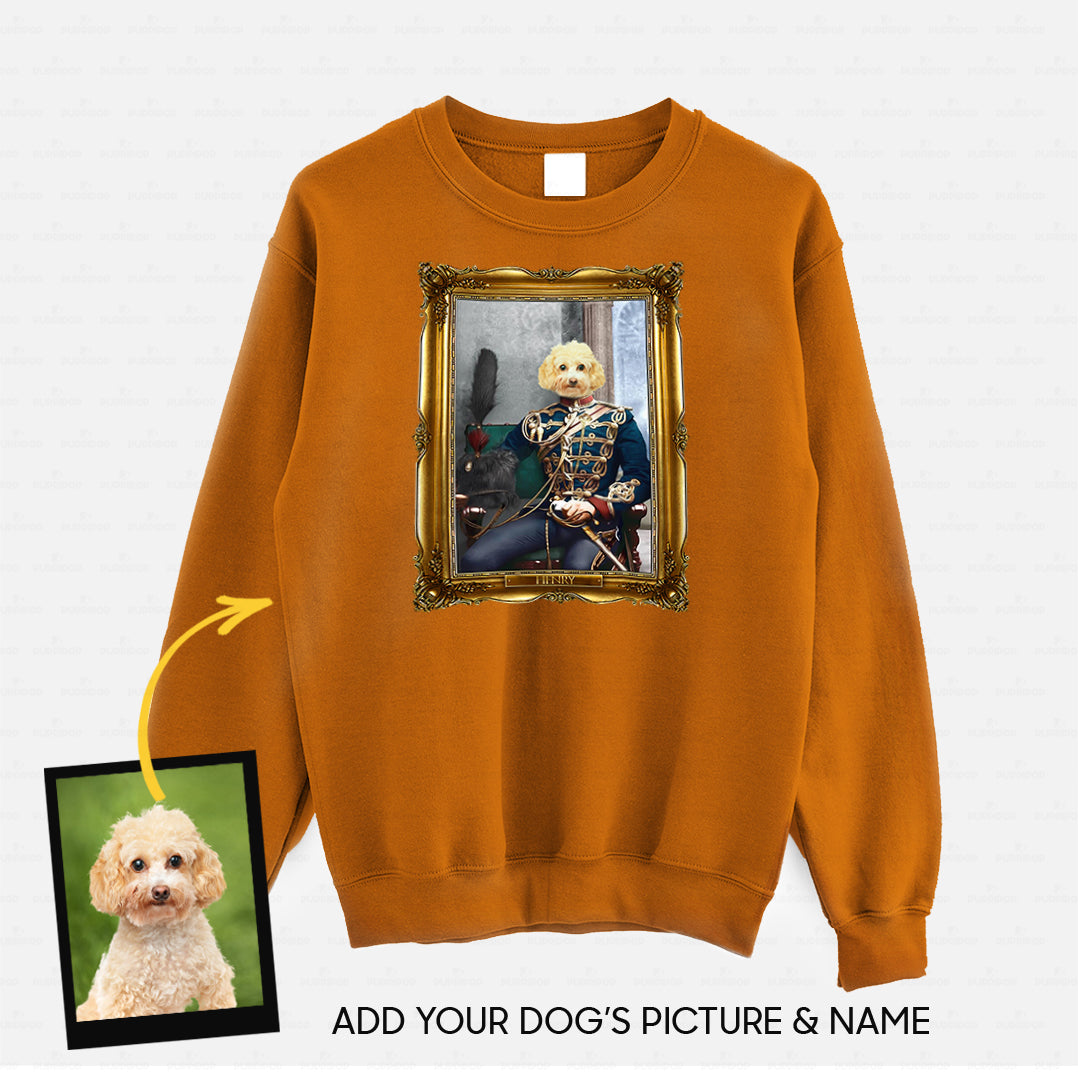Personalized Dog Gift Idea - Royal Dog's Portrait 49 For Dog Lovers - Standard Crew Neck Sweatshirt