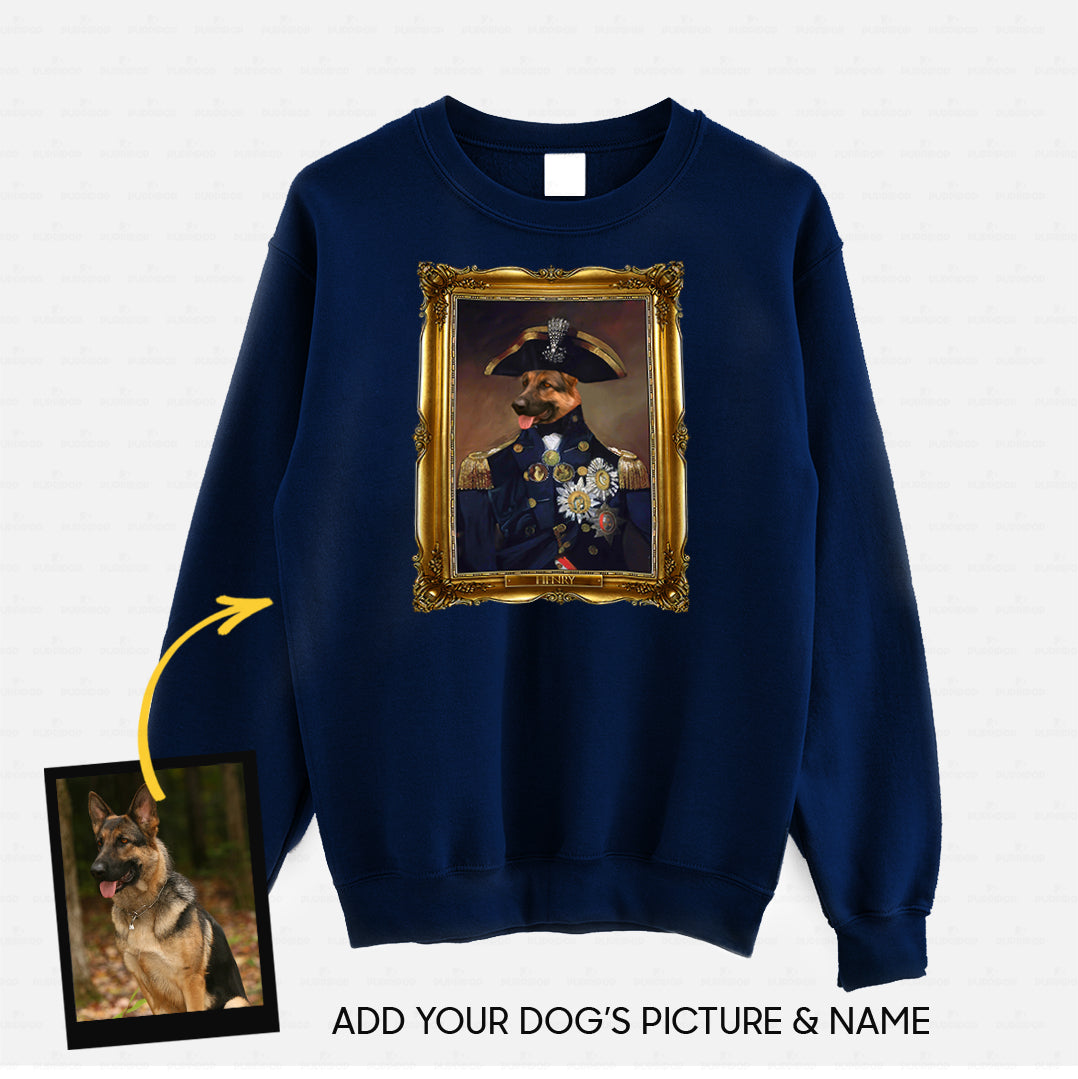 Personalized Dog Gift Idea - Royal Dog's Portrait 50 For Dog Lovers - Standard Crew Neck Sweatshirt