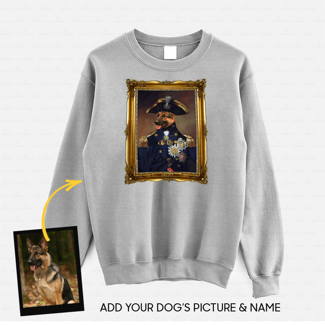 Personalized Dog Gift Idea - Royal Dog's Portrait 50 For Dog Lovers - Standard Crew Neck Sweatshirt