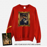 Thumbnail for Personalized Dog Gift Idea - Royal Dog's Portrait 50 For Dog Lovers - Standard Crew Neck Sweatshirt