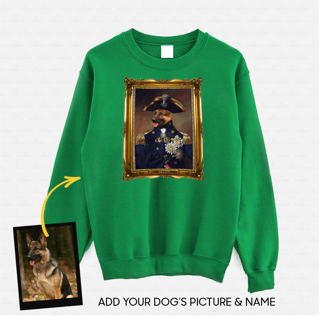 Personalized Dog Gift Idea - Royal Dog's Portrait 50 For Dog Lovers - Standard Crew Neck Sweatshirt
