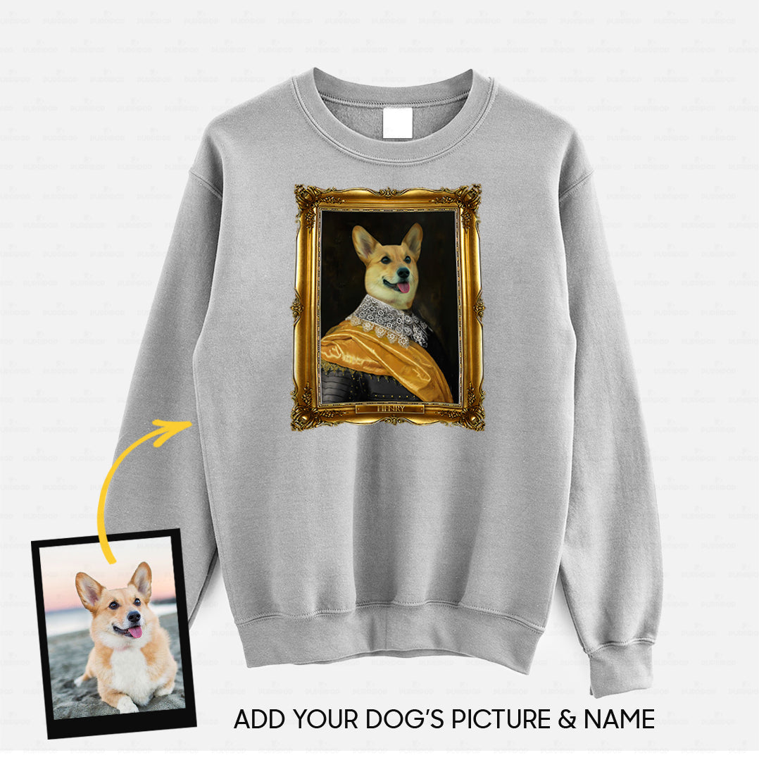 Personalized Dog Gift Idea - Royal Dog's Portrait 51 For Dog Lovers - Standard Crew Neck Sweatshirt