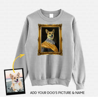 Thumbnail for Personalized Dog Gift Idea - Royal Dog's Portrait 51 For Dog Lovers - Standard Crew Neck Sweatshirt