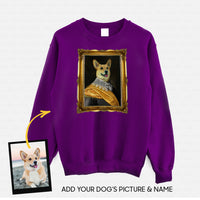Thumbnail for Personalized Dog Gift Idea - Royal Dog's Portrait 51 For Dog Lovers - Standard Crew Neck Sweatshirt
