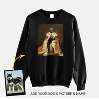 Thumbnail for Personalized Dog Gift Idea - Royal Dog's Portrait 53 For Dog Lovers - Standard Crew Neck Sweatshirt