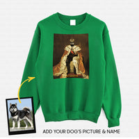 Thumbnail for Personalized Dog Gift Idea - Royal Dog's Portrait 53 For Dog Lovers - Standard Crew Neck Sweatshirt