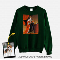 Thumbnail for Personalized Dog Gift Idea - Royal Dog's Portrait 56 For Dog Lovers - Standard Crew Neck Sweatshirt
