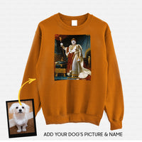 Thumbnail for Personalized Dog Gift Idea - Royal Dog's Portrait 57 For Dog Lovers - Standard Crew Neck Sweatshirt