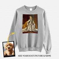 Thumbnail for Personalized Dog Gift Idea - Royal Dog's Portrait 60 For Dog Lovers - Standard Crew Neck Sweatshirt