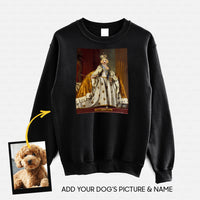 Thumbnail for Personalized Dog Gift Idea - Royal Dog's Portrait 60 For Dog Lovers - Standard Crew Neck Sweatshirt