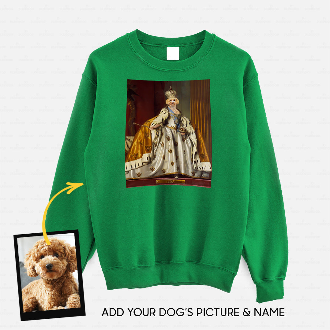 Personalized Dog Gift Idea - Royal Dog's Portrait 60 For Dog Lovers - Standard Crew Neck Sweatshirt