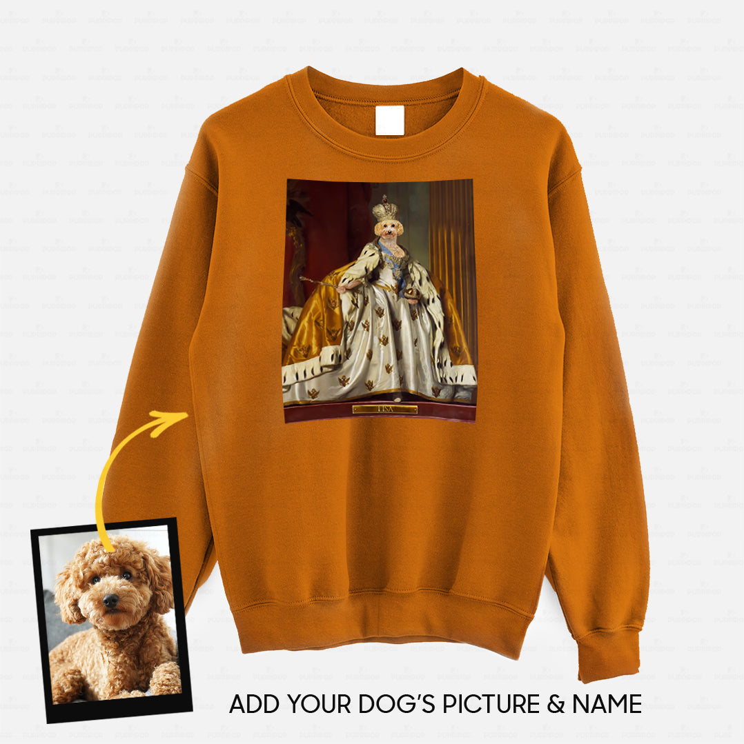 Personalized Dog Gift Idea - Royal Dog's Portrait 60 For Dog Lovers - Standard Crew Neck Sweatshirt