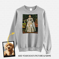 Thumbnail for Personalized Dog Gift Idea - Royal Dog's Portrait 61 For Dog Lovers - Standard Crew Neck Sweatshirt