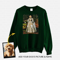 Thumbnail for Personalized Dog Gift Idea - Royal Dog's Portrait 61 For Dog Lovers - Standard Crew Neck Sweatshirt