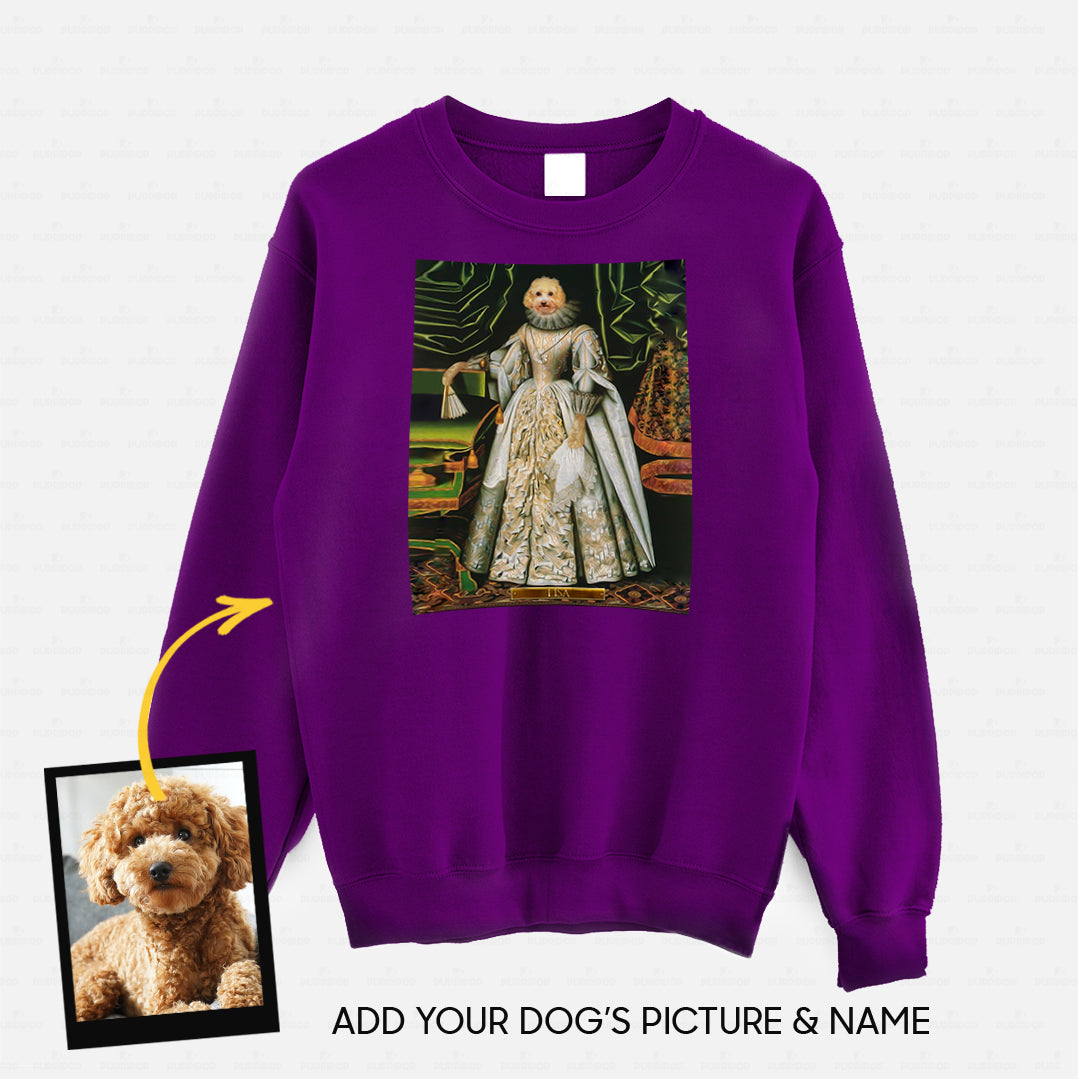 Personalized Dog Gift Idea - Royal Dog's Portrait 61 For Dog Lovers - Standard Crew Neck Sweatshirt