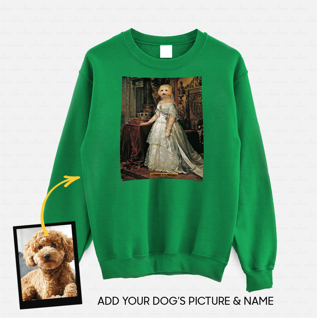 Personalized Dog Gift Idea - Royal Dog's Portrait 62 For Dog Lovers - Standard Crew Neck Sweatshirt